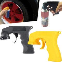 Spray Adaptor Paint Care Aerosol Spray Gun Handle with Full Grip Trigger Locking Collar Car Maintenance Painting Paint Tool - KinglyDay