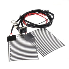 Universal Heated Grips 12V Motorcycle Electric Heating Handle Kit Refit Hand Set Universal Electric Heating Insert Handlebar Pad - KinglyDay