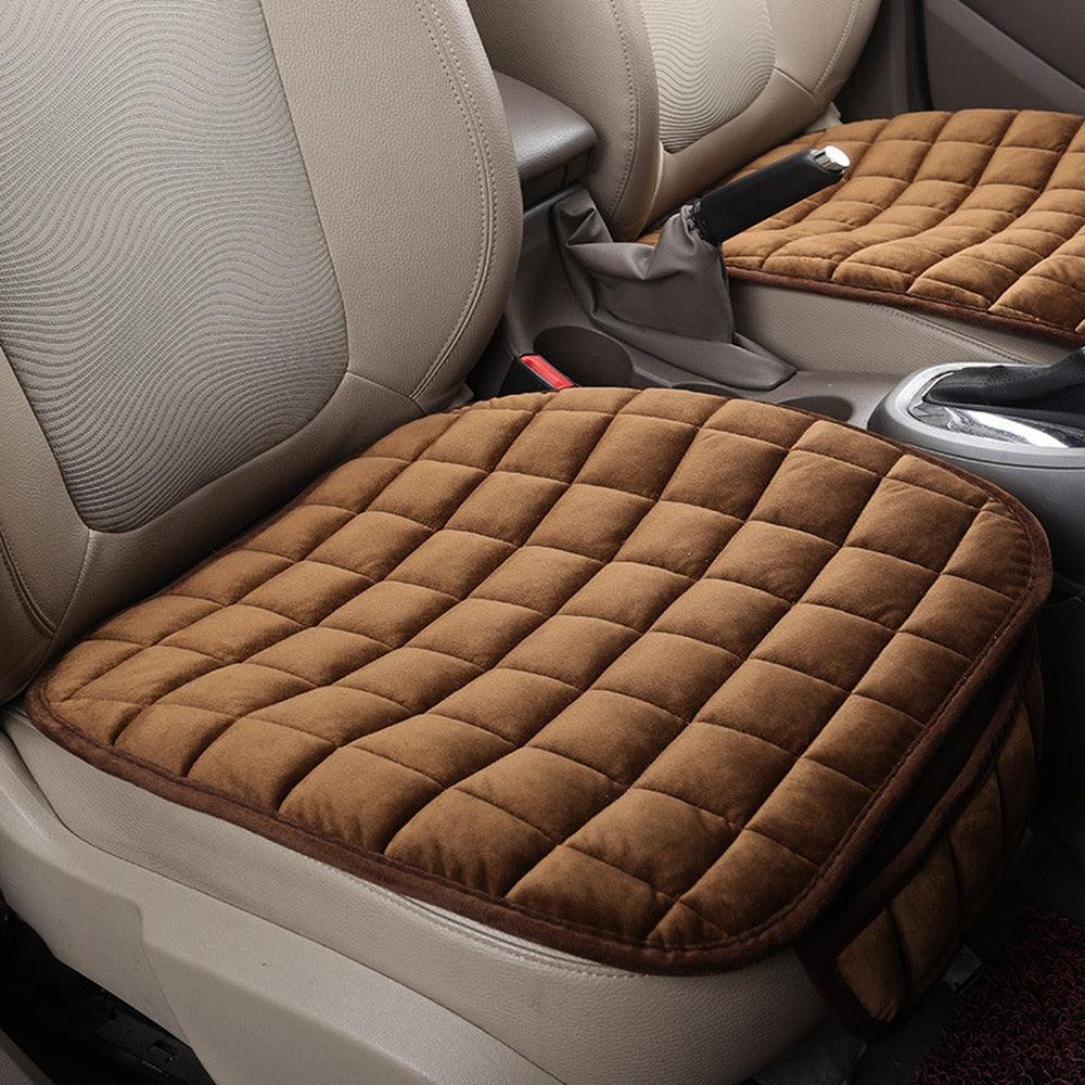 Universal Winter Warm Car Seat Cover Cushion Anti-slip Front Chair Seat Breathable Pad Car Seat Protector Seat Cover Accessories - KinglyDay