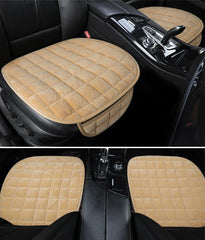 Universal Winter Warm Car Seat Cover Cushion Anti-slip Front Chair Seat Breathable Pad Car Seat Protector Seat Cover Accessories - KinglyDay