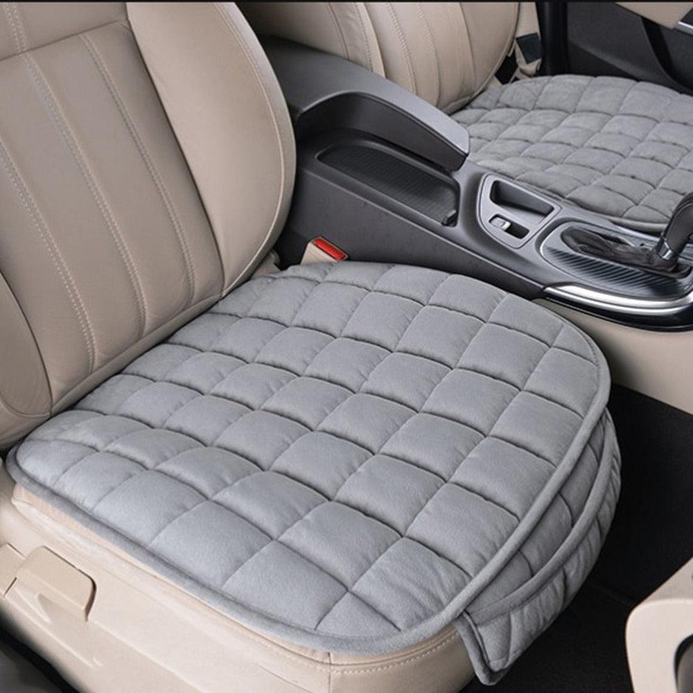 Universal Winter Warm Car Seat Cover Cushion Anti-slip Front Chair Seat Breathable Pad Car Seat Protector Seat Cover Accessories - KinglyDay