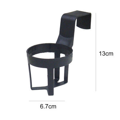 Kinglyday Auto Car Vehicle Drink Cup Holders Can Bottle Container Hook for Truck Interior, Window Dash Mount,Black - KinglyDay