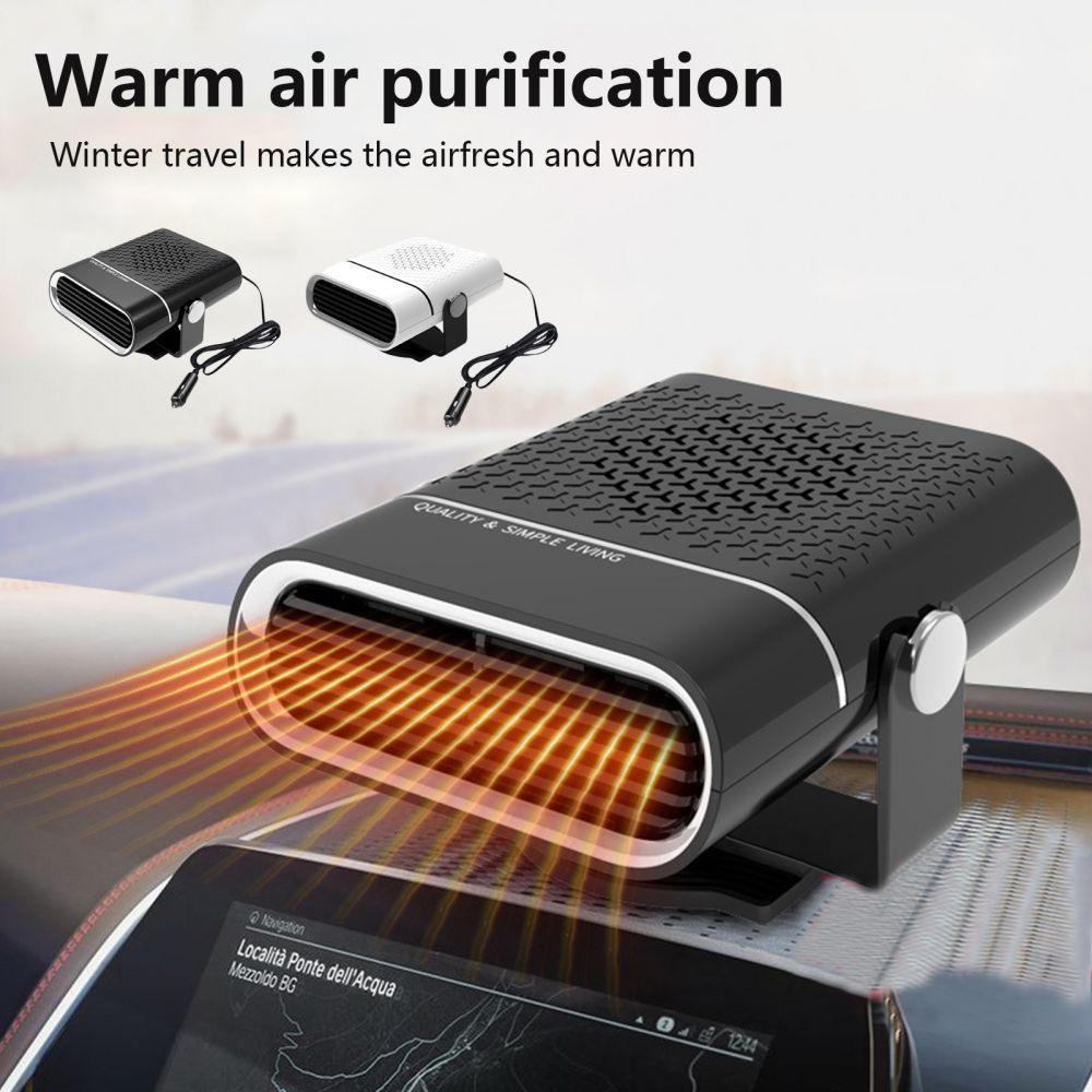 2023 Portable Car Heater Fast Heating Quickly Defrost Defogger Demister Heat Cooling Fan - KinglyDay