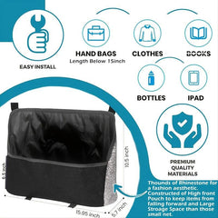 Bling Car Seat Back Storage Bag, Auto Organizer Bag For Women - KinglyDay