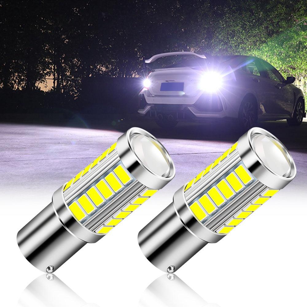 1pc LED Brake Lamps 1156 BA15S P21W 1157 P21/5W BAY15D BAU15S PY21W - KinglyDay