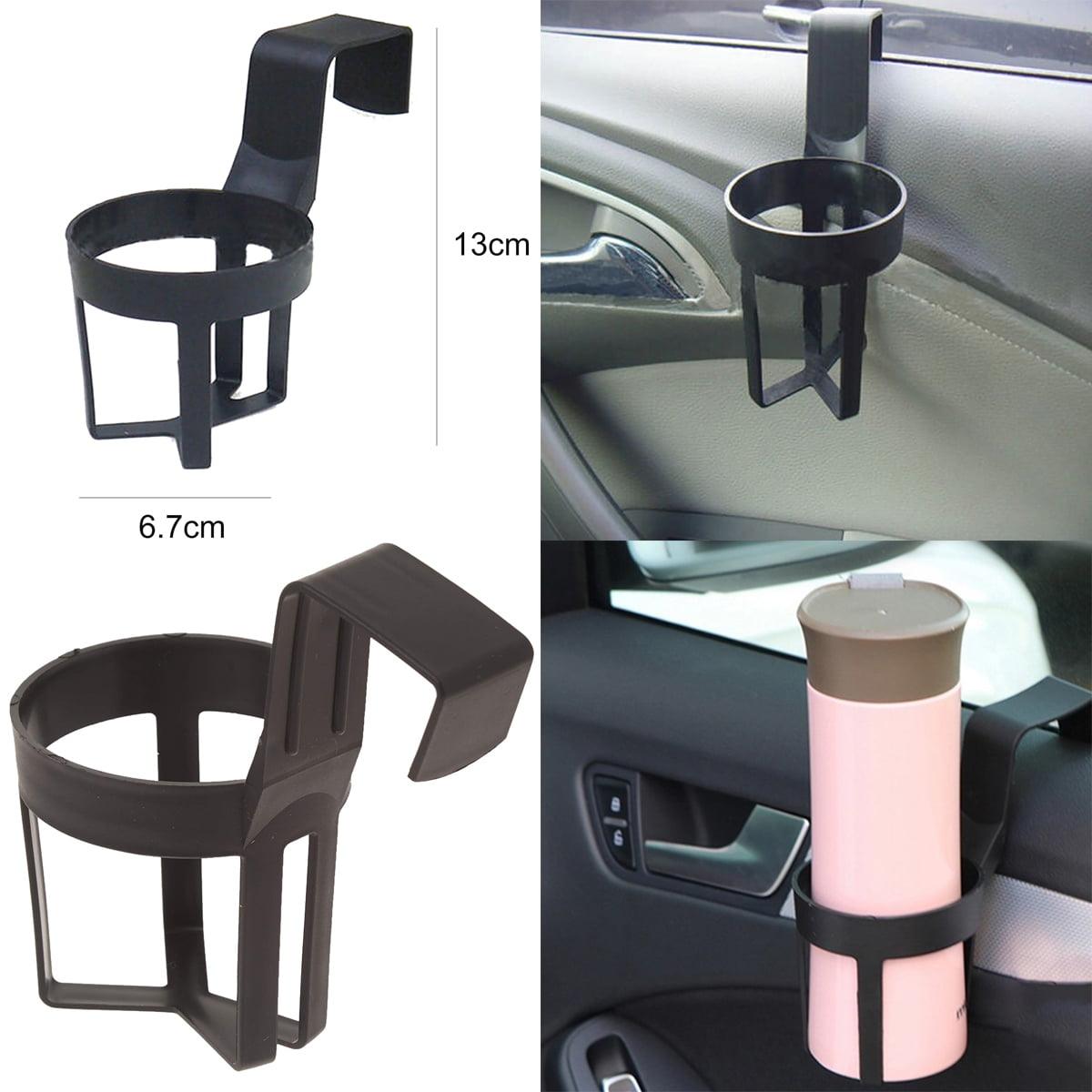 Kinglyday Auto Car Vehicle Drink Cup Holders Can Bottle Container Hook for Truck Interior, Window Dash Mount,Black - KinglyDay