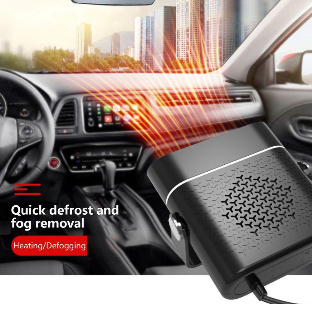 2023 Portable Car Heater Fast Heating Quickly Defrost Defogger Demister Heat Cooling Fan - KinglyDay