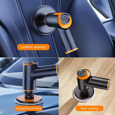 Car Wireless Rechargeable Adjustable Waxing Machine - Multifunctional Portable Polishing Tool & Car Accessories - KinglyDay