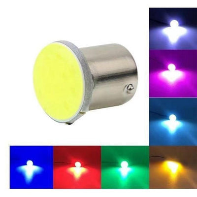 1156 BA15S P21W 1157 BAY15D P21 5W COB Car Led Light Turn Signal Lamp Interior Brake Light Car Reverse Parking Super Bright 12V Motorcycle White Blue - KinglyDay