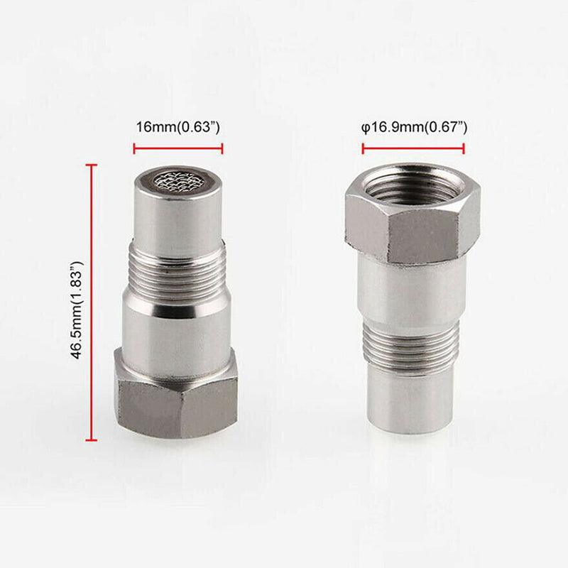 Car Oxygen O2 Sensor Adapter CEL Fix Check Engine Light Eliminator M18 ...