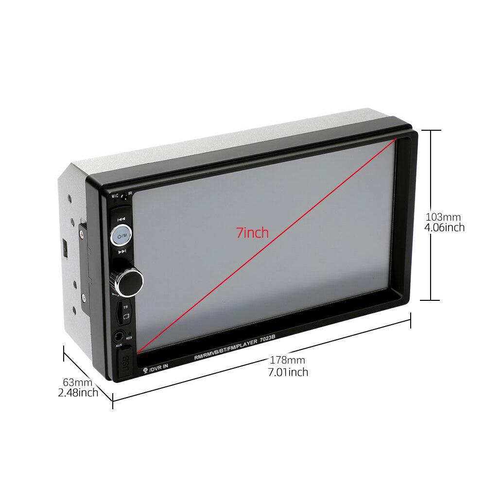 7 Inch Multimedia Screen 2 Din 7 Inch Car Stereo Touch Screen Multimedia MP5 Radio – AUTOKINGPART