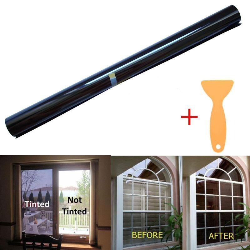 15% VLT Black Pro Car Home Glass Window Tint Tinting Film Roll - KinglyDay