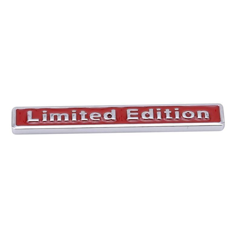 3D Limited Edition Style Emblem Car Body Trim Decal Sticker Badge Accessories - KinglyDay