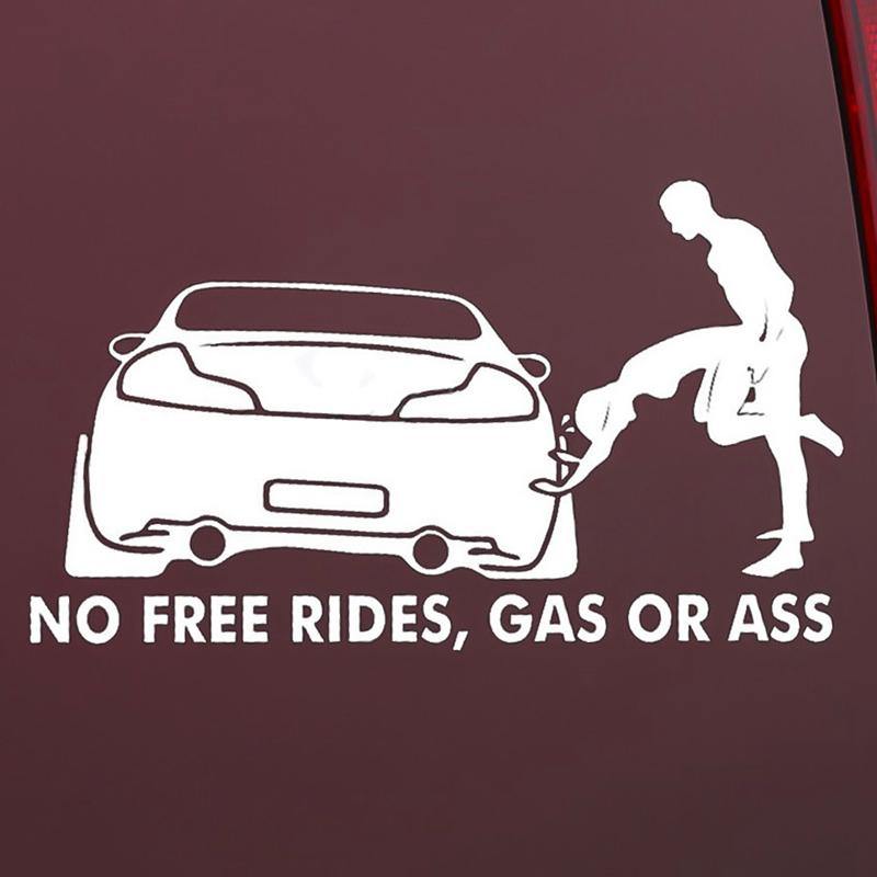 7.8" * 3.1" Funny Sexy Car Sticker - KinglyDay