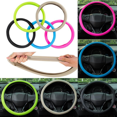 36-40CM Food Grade Silicone Auto Steering-Wheel Cover Anti-slip - KinglyDay