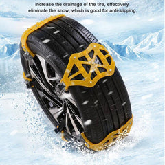 Universal Tire Chains Anti-slid Snow Chain Portable Easy to Mount Emergency Traction Car Snow Tyre Chain - KinglyDay