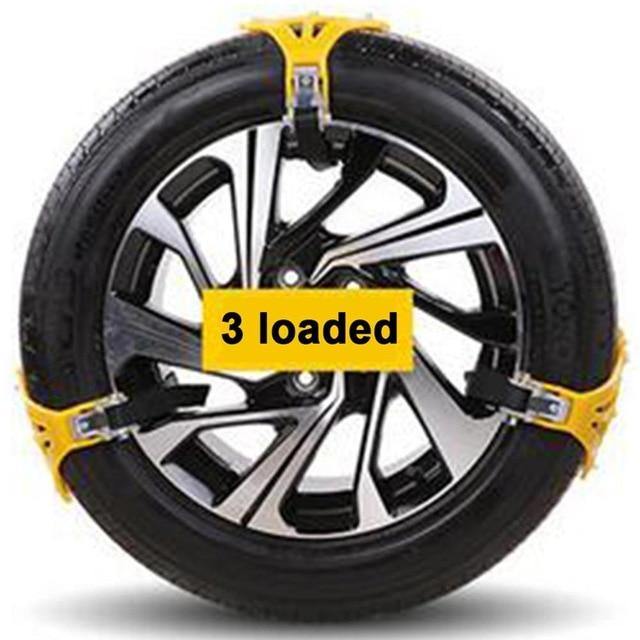 Universal Tire Chains Anti-slid Snow Chain Portable Easy to Mount Emergency Traction Car Snow Tyre Chain - KinglyDay