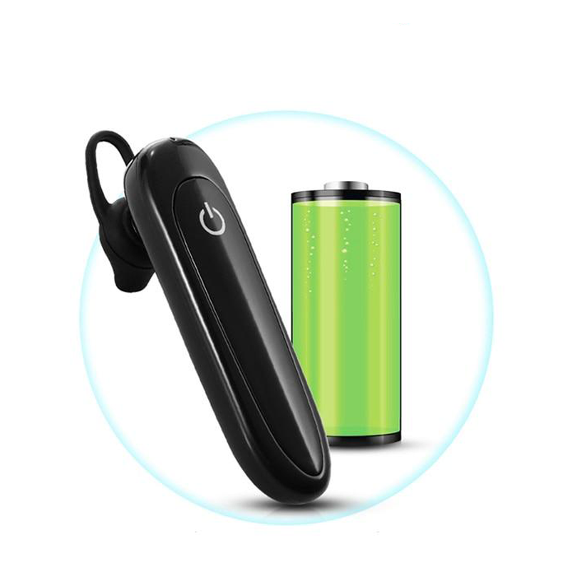 Wireless Earphone 24 Hours Play Business Bluetooth Headset Car Hands Free With Mic - KinglyDay