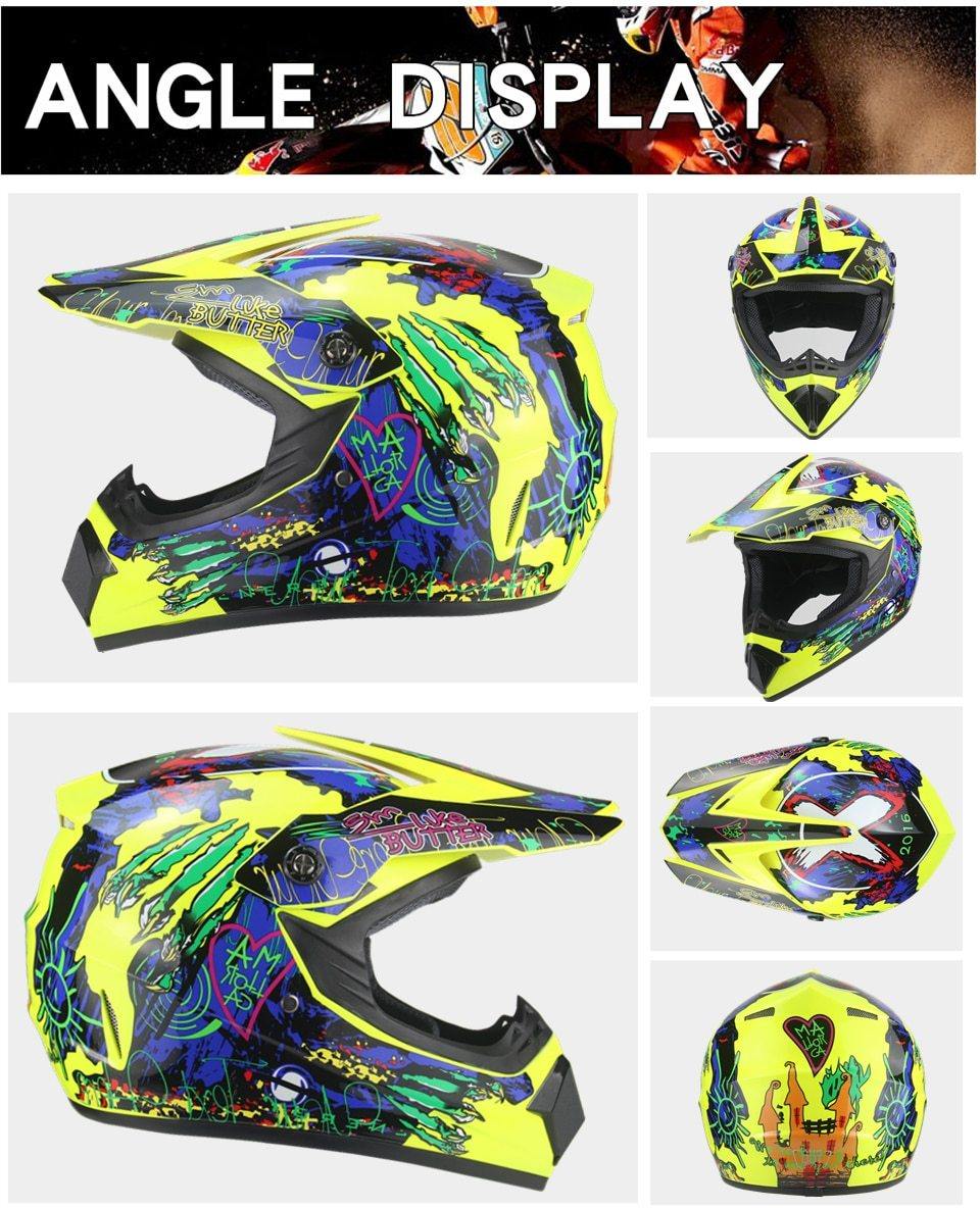 KLD23215737 Motorcycle Helmet - KinglyDay