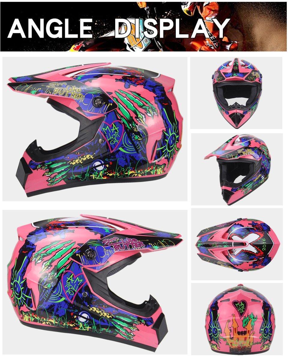 KLD23215737 Motorcycle Helmet - KinglyDay