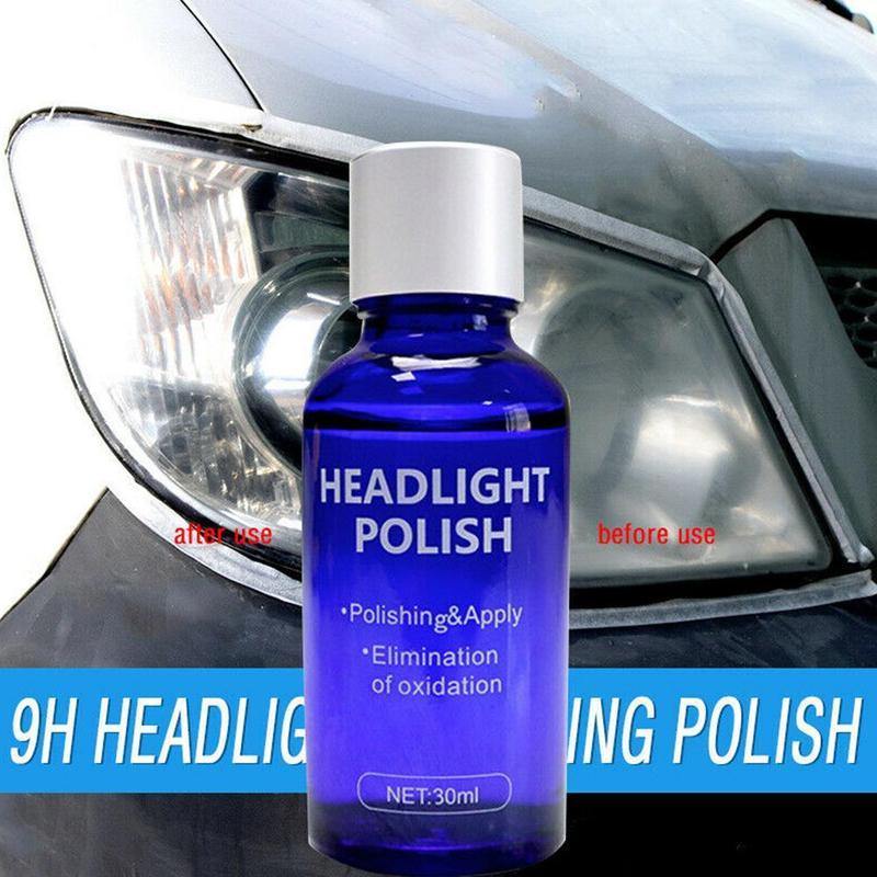 30ml Headlight Cover Len Restorer Repair Liquid Polish Cleaner Car Accessories - KinglyDay