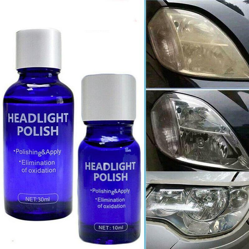 30ml Headlight Cover Len Restorer Repair Liquid Polish Cleaner Car Accessories - KinglyDay