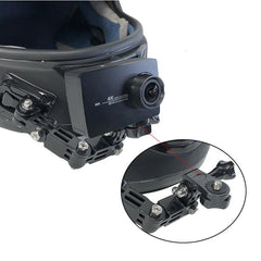 Motorcycle Helmet Mount Adhesive Arm Curved For Xiaomi Yi 4K Gopro Hero 8 7 6 5 4 - KinglyDay