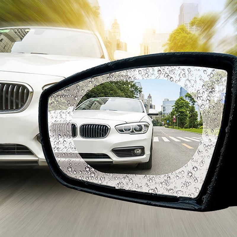 2PCS Car Anti Water Mist Anti-fog Rainproof Rearview Mirror Protective Films - KinglyDay