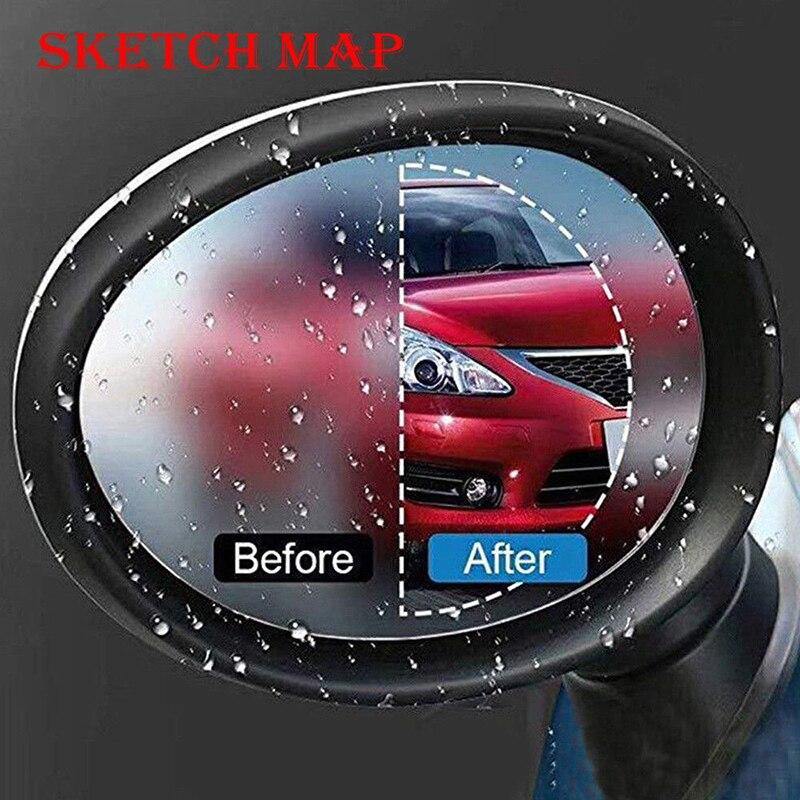 2PCS Car Anti Water Mist Anti-fog Rainproof Rearview Mirror Protective Films - KinglyDay