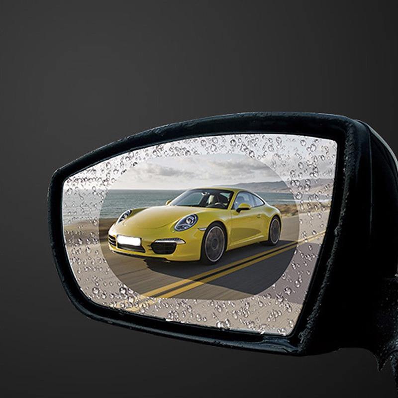 2PCS Car Anti Water Mist Anti-fog Rainproof Rearview Mirror Protective Films - KinglyDay