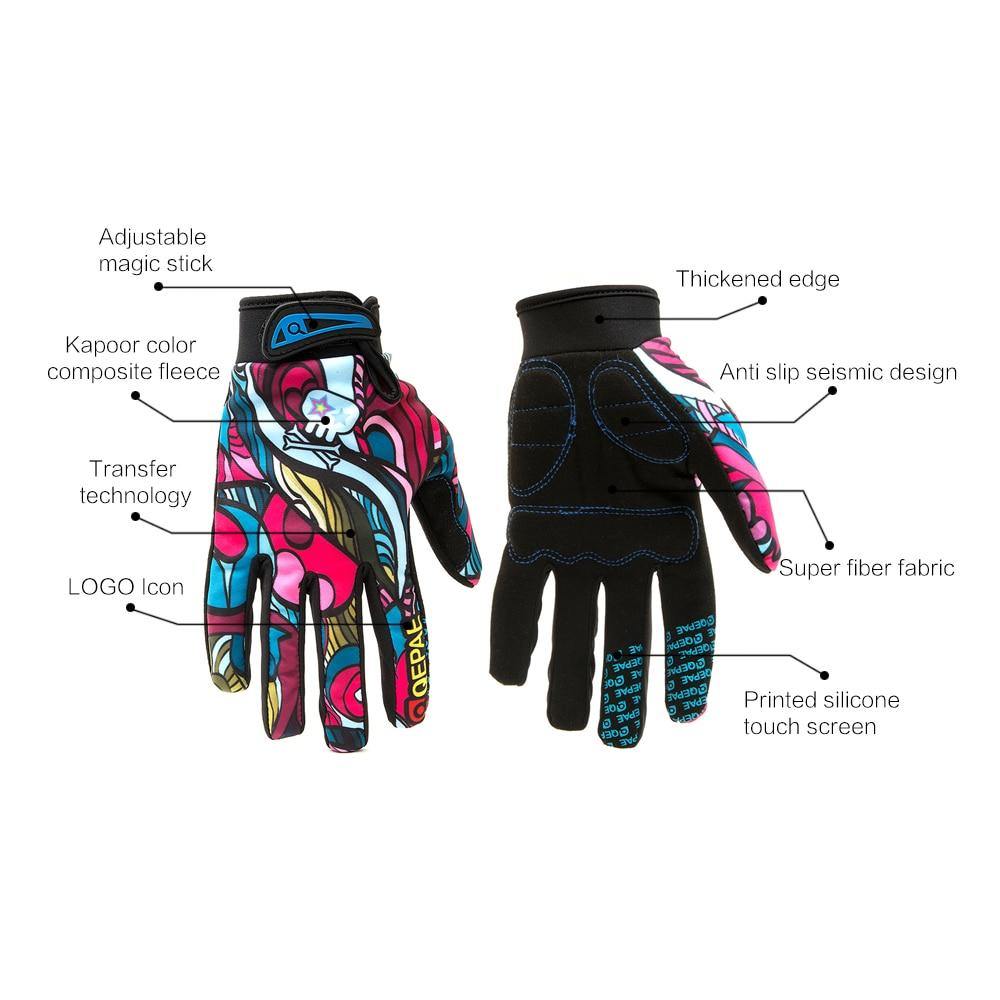 Full Finger Motorcycle Winter Gloves Screen Touch Sport Glove - KinglyDay