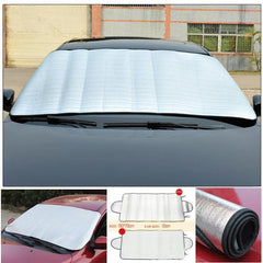 WINDSCREEN COVER Car Window Screen Sunlight Frost Ice Dust Protector - KinglyDay