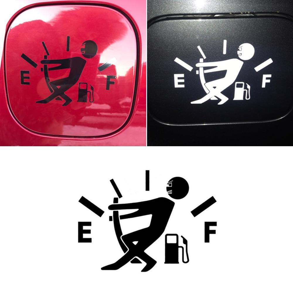 Car Fuel Tank Cover Funny Car Stickers 12CM*9CM - KinglyDay