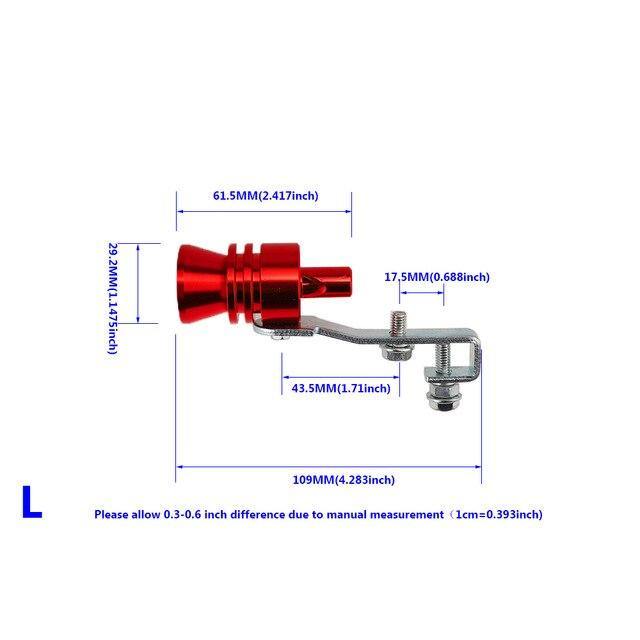 Universal Simulator Whistler Exhaust Fake Turbo Whistle Pipe Sound - KinglyDay