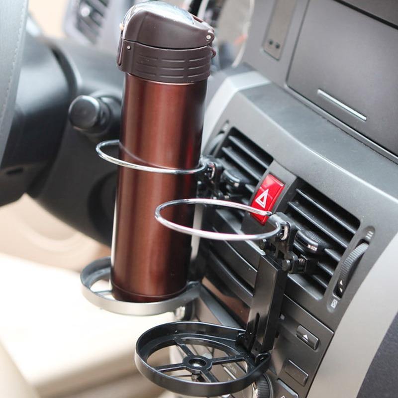 Car Foldable Drink Holder Air Conditioning Outlet Cup Holder - KinglyDay