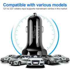 USB Car Charger QC 3.0 USB Fast Charging For Mobile Phone - KinglyDay