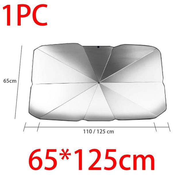 Car Sun Shade Protector Parasol Auto Front Window Sunshade Cover - KinglyDay