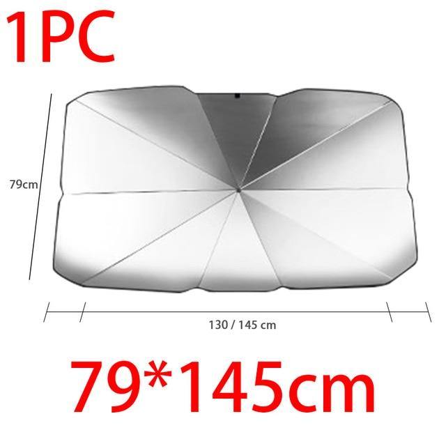 Car Sun Shade Protector Parasol Auto Front Window Sunshade Cover - KinglyDay