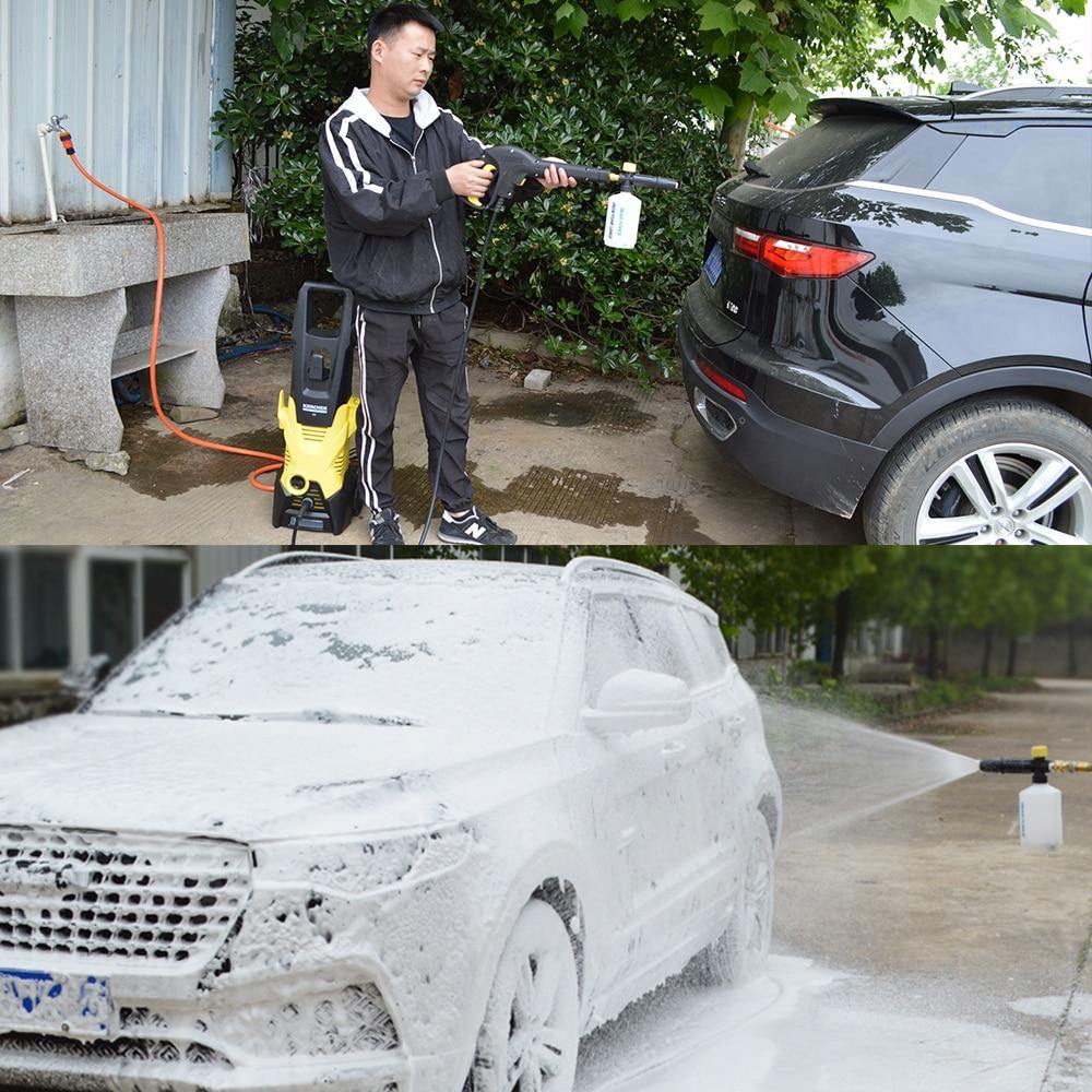 Snow Foam Lance Pressure Washer Car Wash Cannon Sprayer - KinglyDay