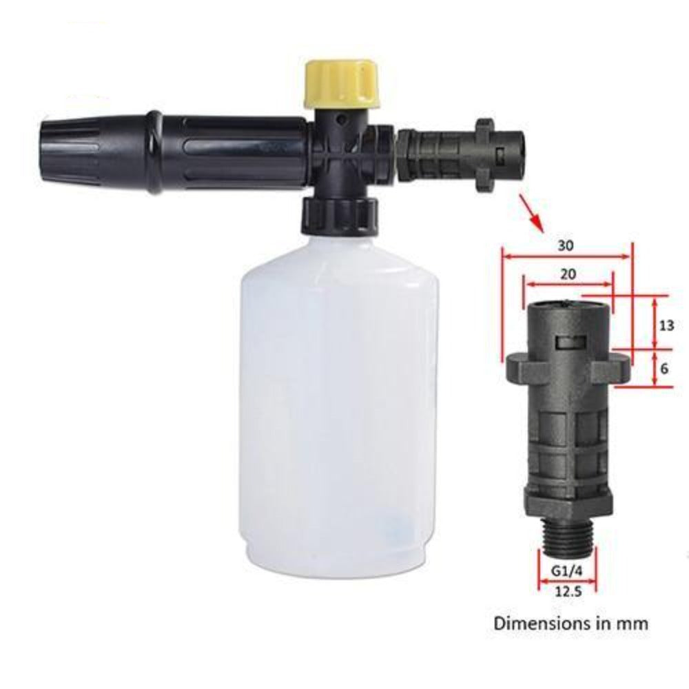 Snow Foam Lance Pressure Washer Car Wash Cannon Sprayer - KinglyDay