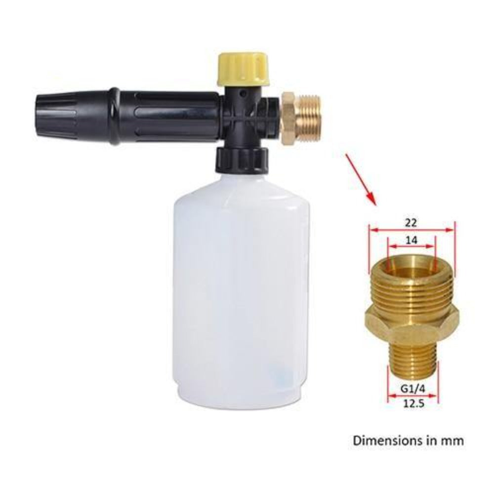 Snow Foam Lance Pressure Washer Car Wash Cannon Sprayer - KinglyDay