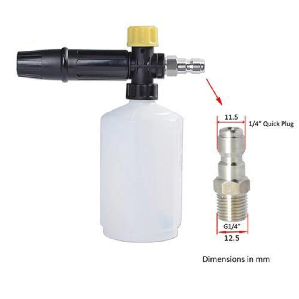 Snow Foam Lance Pressure Washer Car Wash Cannon Sprayer - KinglyDay