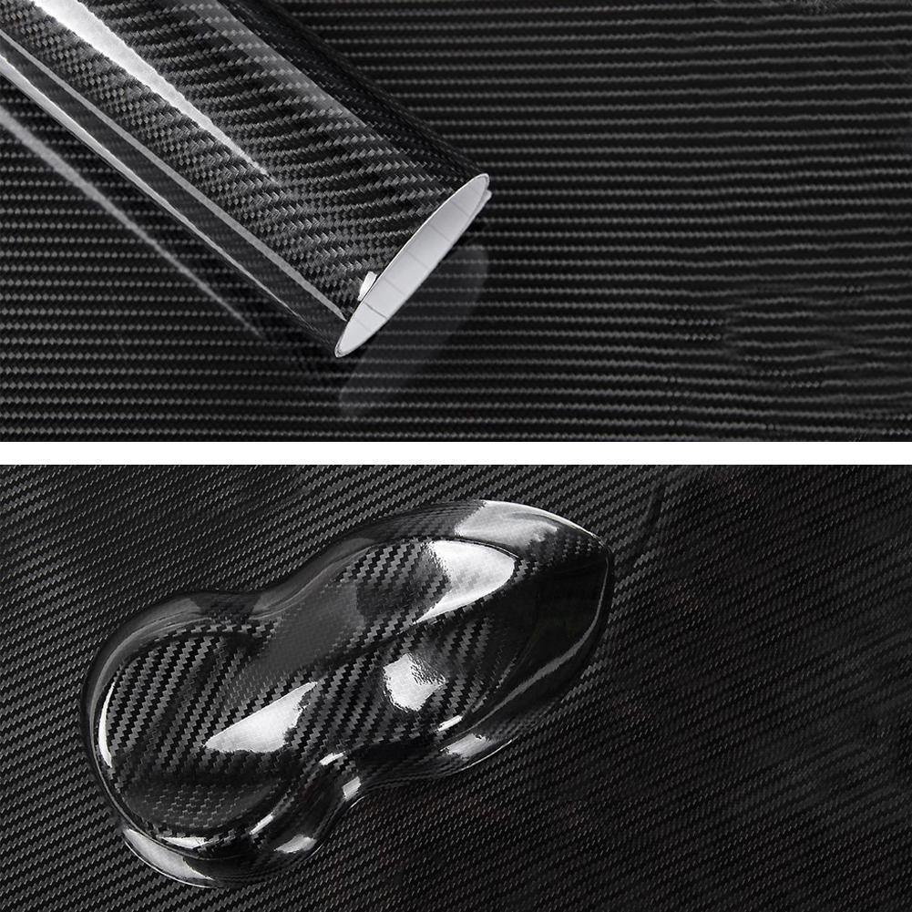 High Gloss 7D Carbon Fiber Wrapping Vinyl Film Auto Car Sticker - KinglyDay