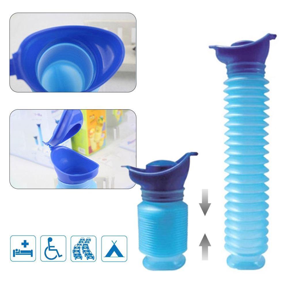 750ML Portable Adult Urinal Camping Travel Car Urination Pee Toilet Urine Help - KinglyDay