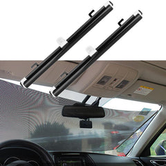 Universal Car Sunshade Curtain Black Cover - KinglyDay