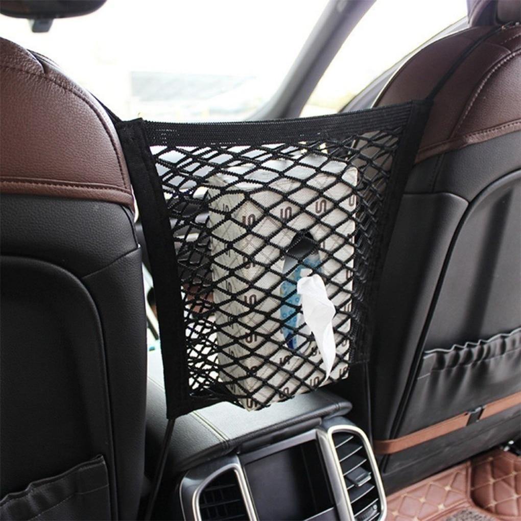 Car Mesh Net Bag Seat Back Luggage Holder Storage Bag - KinglyDay