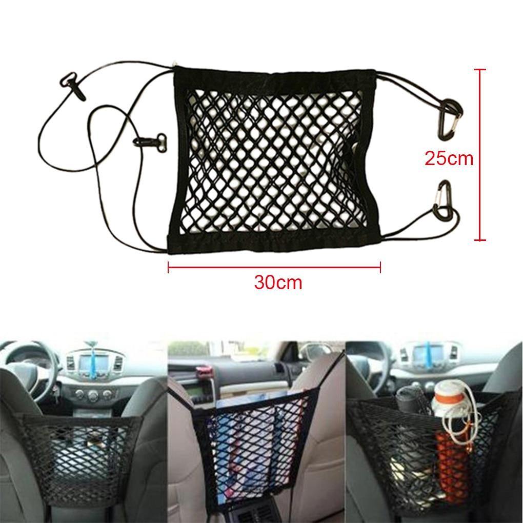 Car Mesh Net Bag Seat Back Luggage Holder Storage Bag - KinglyDay