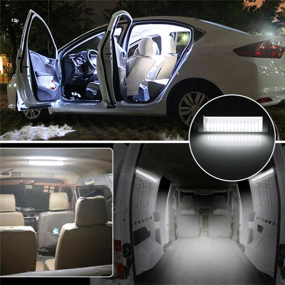 12V LED RV Caravan Trailer Boat Interior Ceiling Dome Light White Lamp 6500K 12W - KinglyDay