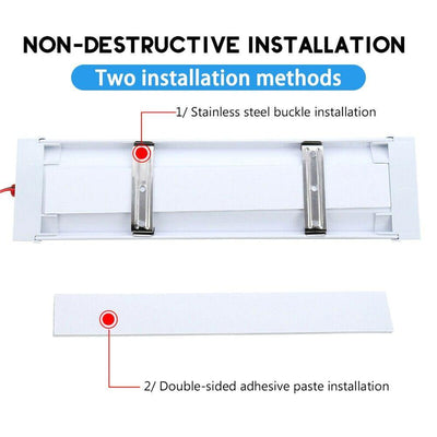 12V LED RV Caravan Trailer Boat Interior Ceiling Dome Light White Lamp 6500K 12W - KinglyDay