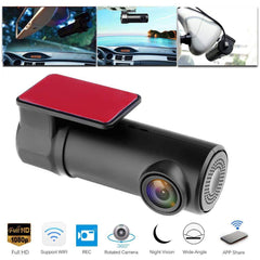 Mini WIFI Dash Cam 1080P Car DVR Camera 170°Wide Angle Video Recorder G-sensor - KinglyDay